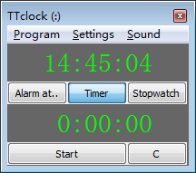 TTclock(数字桌面时钟)