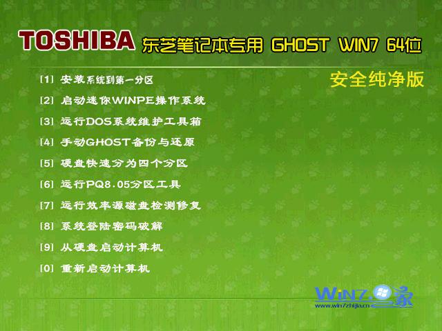 绿茶Ghost_Win7_Sp1_64位旗舰纯净版 绿茶极速纯净版系统下载1