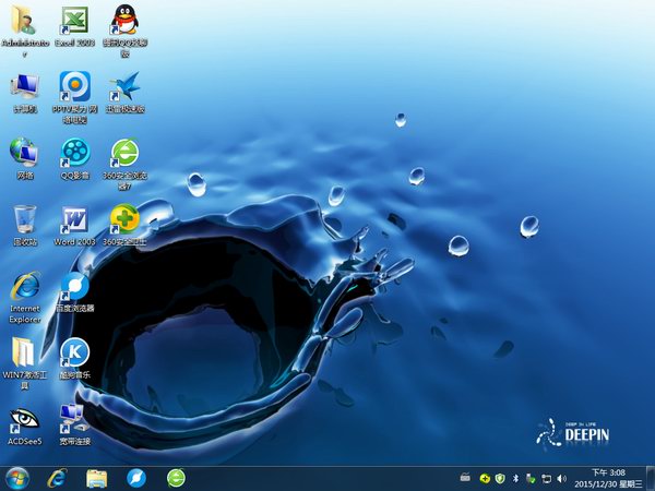 深度技术 GHOST WIN7 SP1 32位快速纯净版V16.9-02