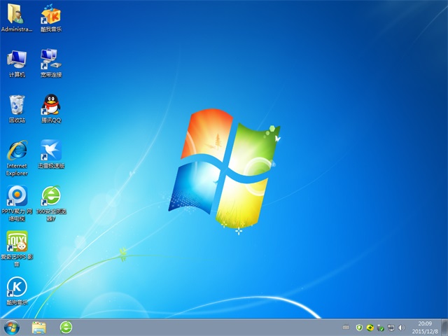 惠普笔记本WIN7 64位纯净专用版GHOST系统V2017.04(2)
