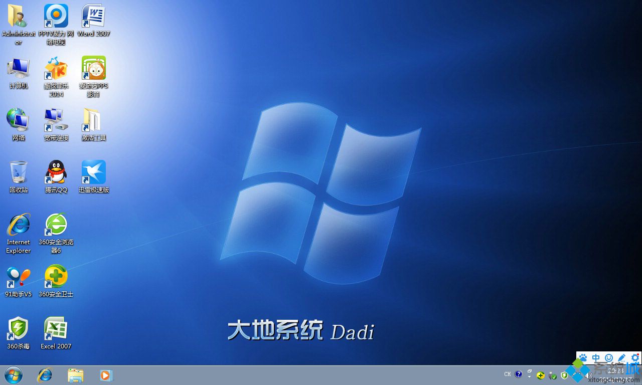 大地ghost win7 64位纯净装机版下载(4)