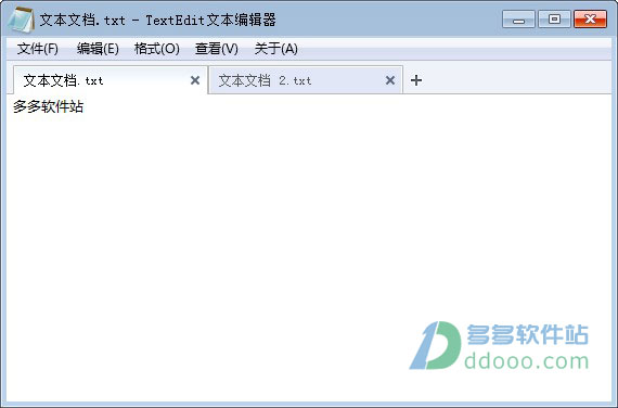 Textedit文本编辑器