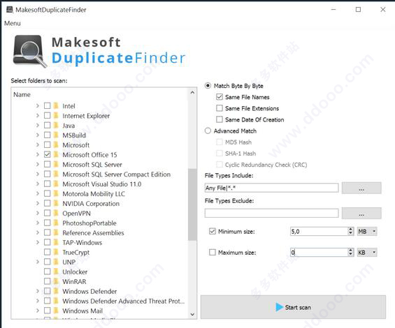 Makesoft DuplicateFinder