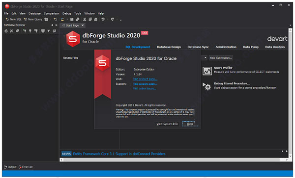 dbforge studio 2020 for oracle 4.1破解版