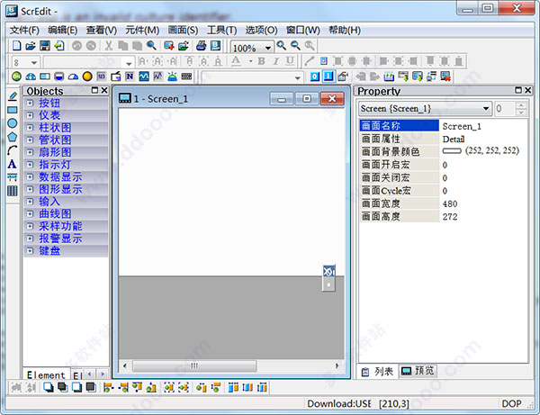 台达触摸屏(Scredit)