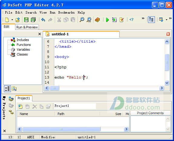 dzsoft php editor