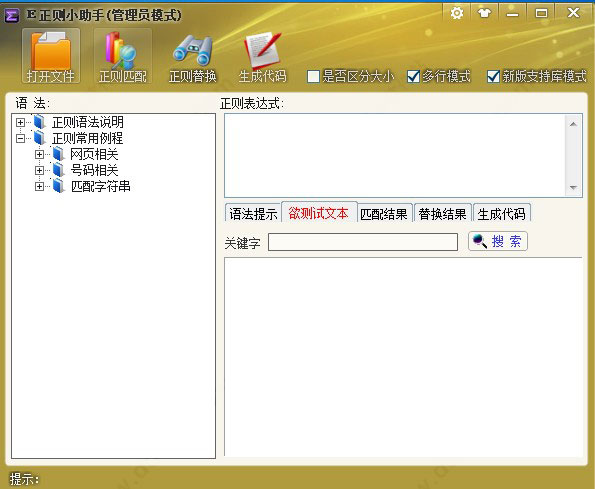 E正则小助手