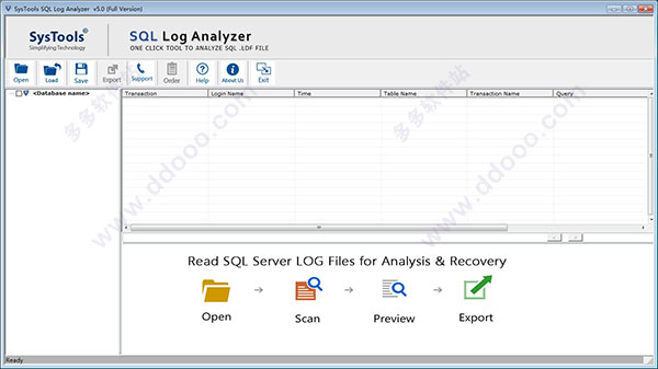 SysTools SQL Log Analyzer破解版