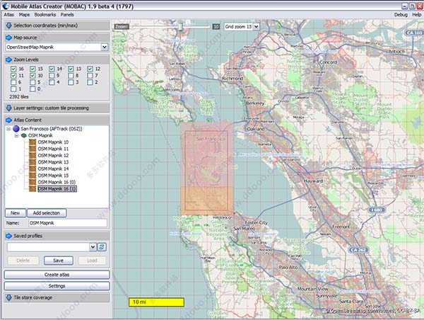 Mobile Atlas Creator