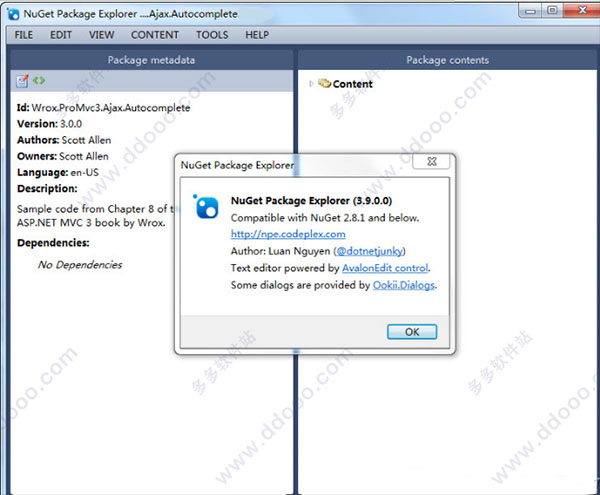 NuGet Package Explorer