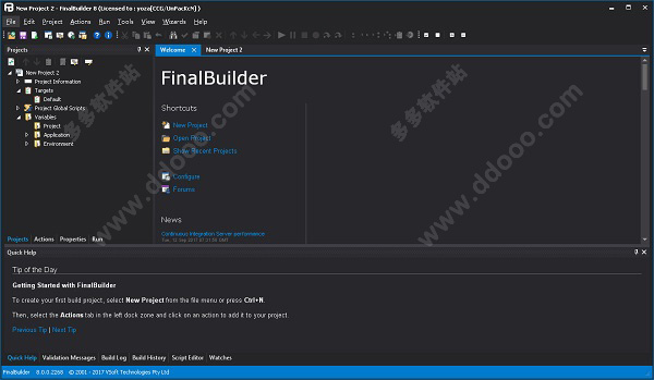 FinalBuilder 8
