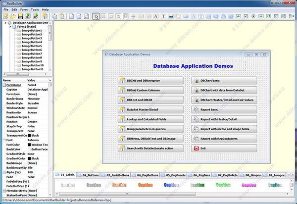 Longtion RadBuilder