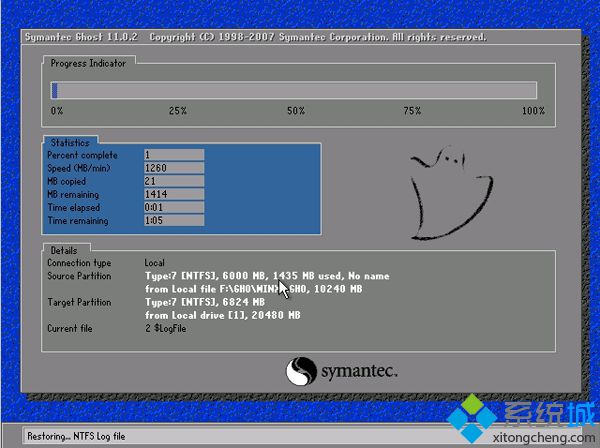 windows xp系统重装 步骤5