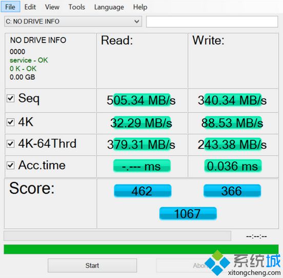 显示为service-ok,无法识别SSD型号