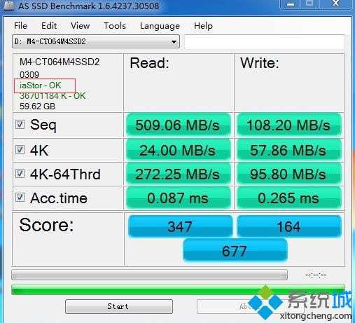 显示iaStorA-OK或者iaStor-OK表示AHCI已经开启1