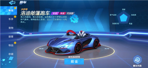 跑跑卡丁车手游洛迪敞篷跑车怎么加点 洛迪敞篷跑车加点强化攻略