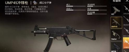 和平精英UMP9与UMP45哪个好用 ump9在哪能够捡到