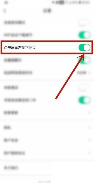 爱奇艺阅读如何设置点击屏幕左侧下翻页