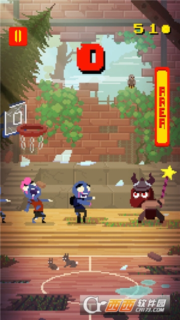 篮球大战僵尸破解版