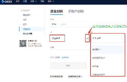 okex资金划转什么意思？okex怎么把钱转出来？