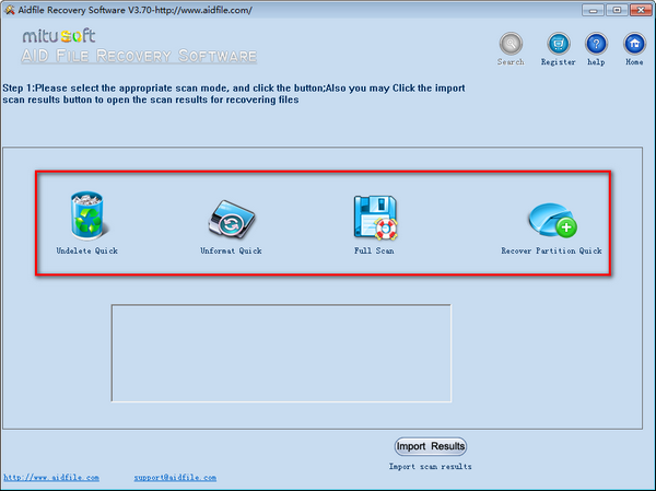 Aidfile Recovery Software(数据恢复软件)