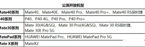 鸿蒙系统如何申请内测2021？鸿蒙系统内测手机型号大全盘点