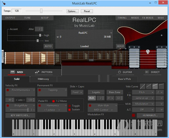MusicLab RealLPC(电脑虚拟吉他模拟器)