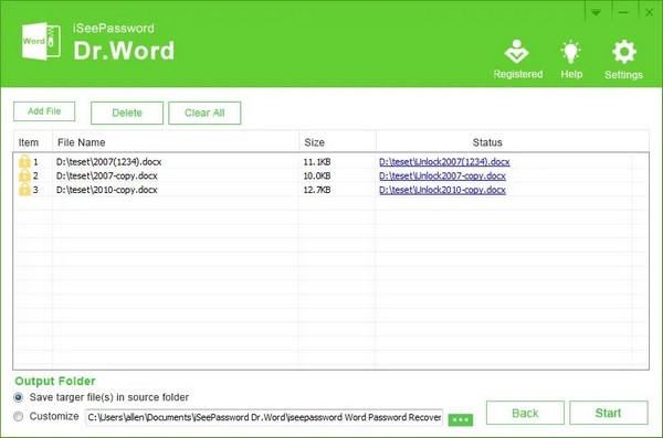 iSeePassword Dr.word(密码恢复工具)