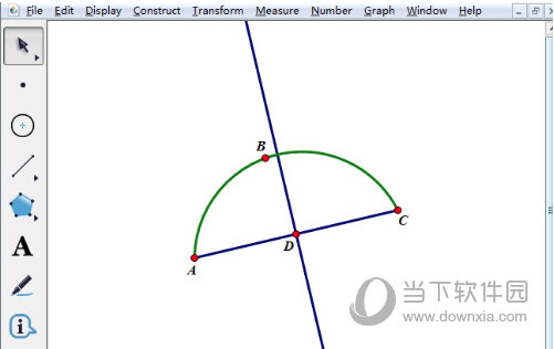 几何画板如何画出弧的中点 绘制方法介绍