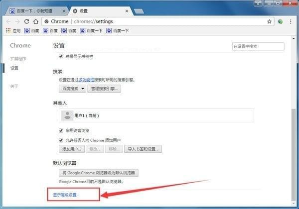 谷歌浏览器chrome