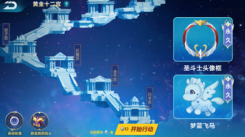 《QQ飞车手游》黄金十二宫攻略