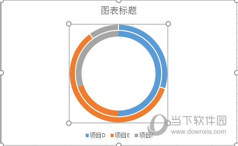 Excel2016怎么画双环图 这个操作了解下