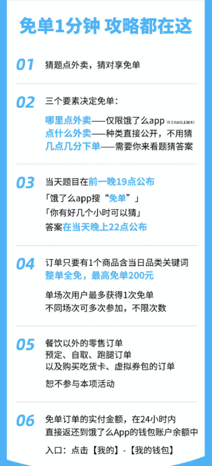 饿了么免单一分钟6.23答案是什么 饿了么免单一分钟活动什么时候结束