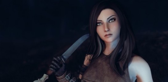 上古卷轴5重制版艾米莉亚女性法师随从MOD