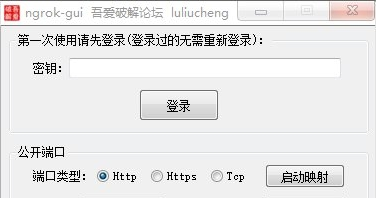 ngrok-gui内网穿透工具