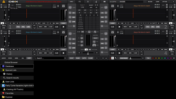 PCDJ DEX(DJ混音软件)