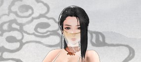 鬼谷八荒白袜内衣丰满舞姬立绘MOD