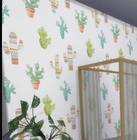 模拟人生4沙漠植物壁纸MOD