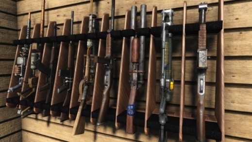 辐射4武器墙架MOD