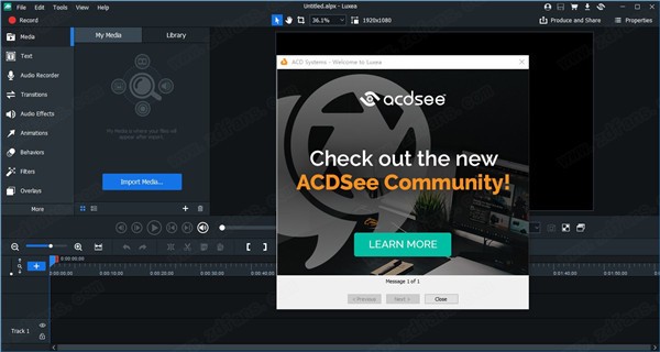 ACDSee Luxea Video Editor(视频编辑处理工具)