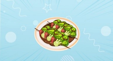 摩尔庄园串烤海琴花怎么做