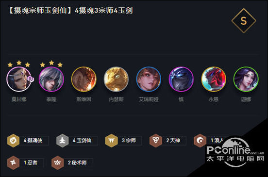 云顶之弈11.7版本摄魂宗师玉剑仙阵容出装攻略