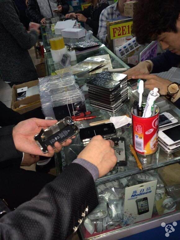 iPhone4 4s 5 5s 翻新、水货改行货图文直播