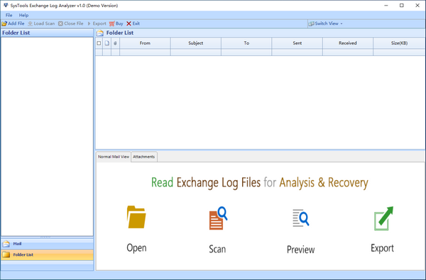SysTools SQL Log Analyzer(Exchange日志分析器)