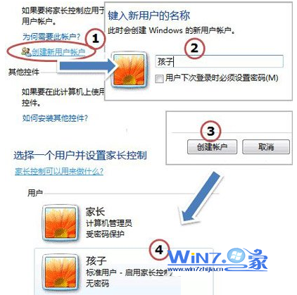 系统之家Windows7纯净版系统不能打开家长控制的对策